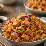 Schezwan Chicken Fried Rice